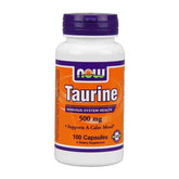 Taurina Taurina 500mg 100 cápsulas NOW FOODS